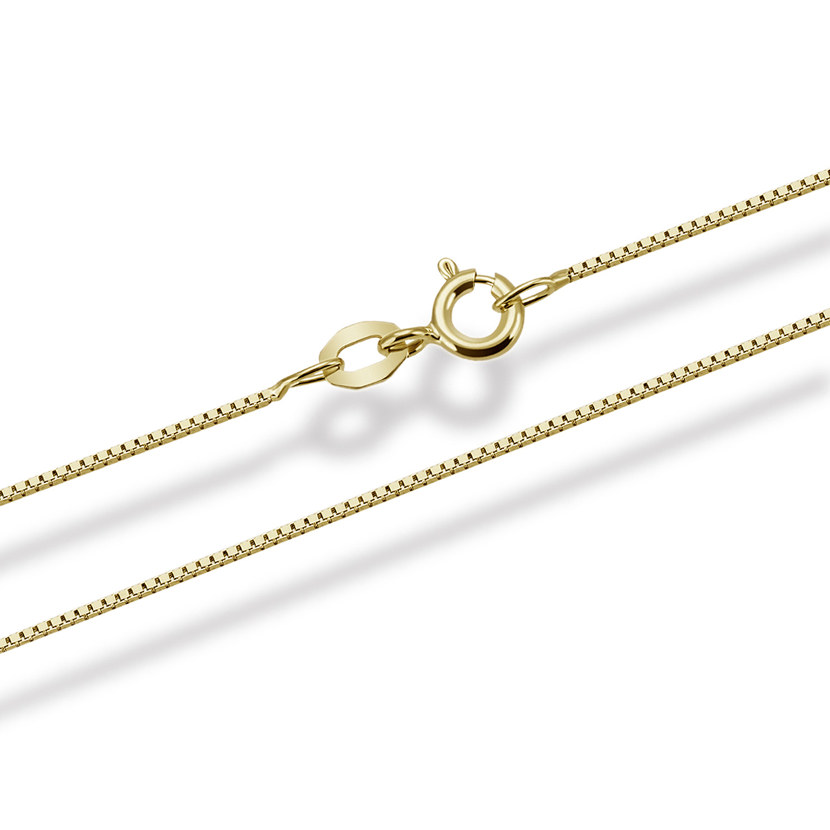 Goldmaid Schlangenkette Halskette Rotgold 585 Länge 45 cm